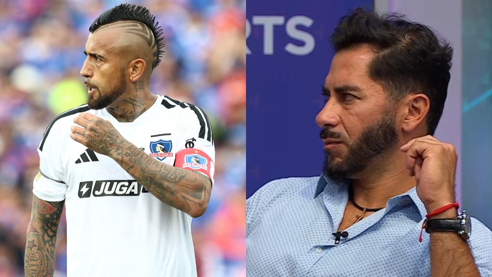 "Podrían aprender": el gesto de Arturo Vidal en el Superclásico que sorprendió a Johnny Herrera
