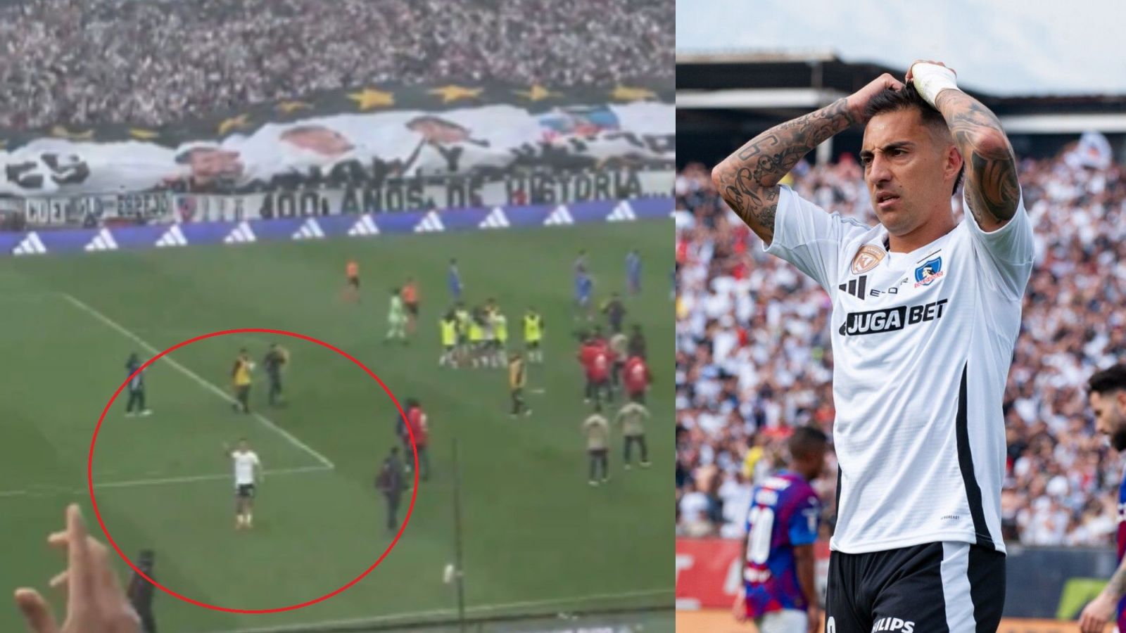 Hace casi UN AÑO: El polémico gesto que hizo Javier Correa y que recuerdan en Colo Colo
