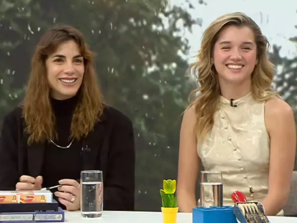 Fernanda Finsterbusch y Carmen Zabala en El Medio Día