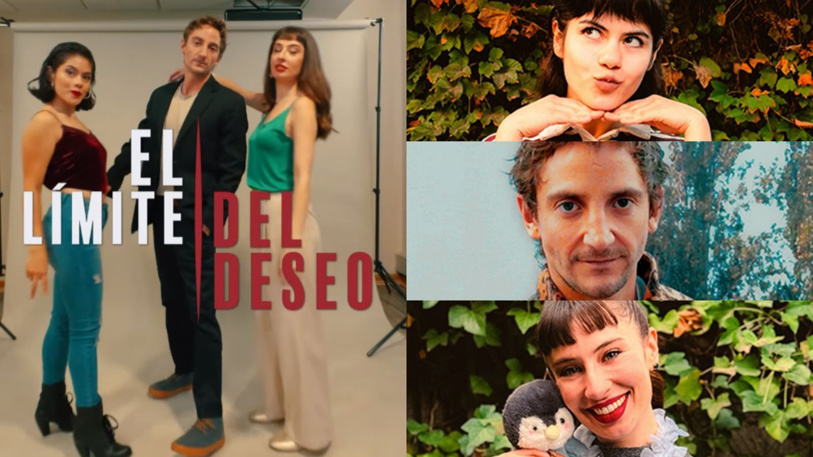"El Límite del Deseo": Conoce a los protagonista de la nueva serie vertical de TVN
