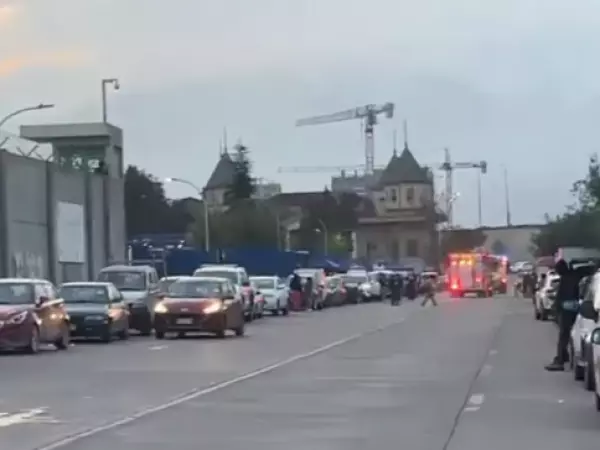 Emergencia en Santiago I: fuego afectó sector de lavandería del recinto