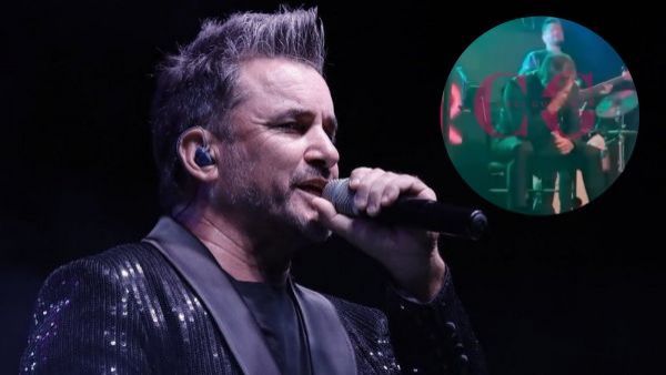 <p>Douglas rompe en llanto durante show tras quiebre con Ana Sol Romero</p>