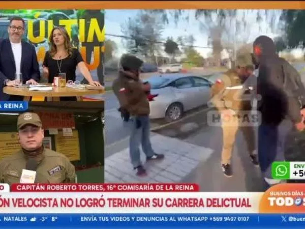 Detienen a hombre que se hacía pasar por runner para asaltar a adolescentes en La Reina