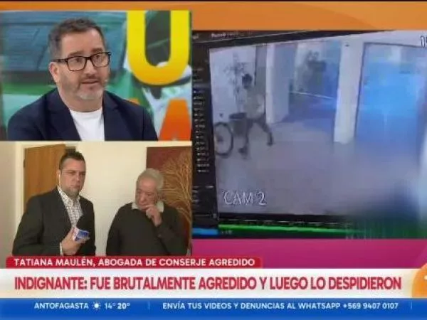 Indignante: conserje fue brutalmente agredido y luego lo despidieron