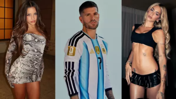 ¿Triángulo amoroso? Vinculan a Rodrigo de Paul con Emilia Mernes por supuesto coqueteo