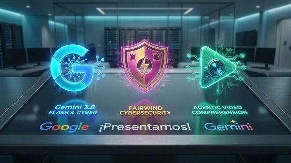 Google impulsa la IA con Gemini 3.8 y ciberseguridad