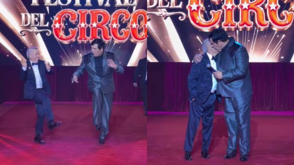 Los Tachuelas se vuelven a abrazar al ritmo de "Cumbanchero"
