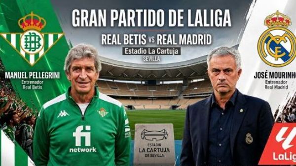 Canal CONFIRMADO para ver EN VIVO y ONLINE el partido Real Betis vs. Real Madrid
