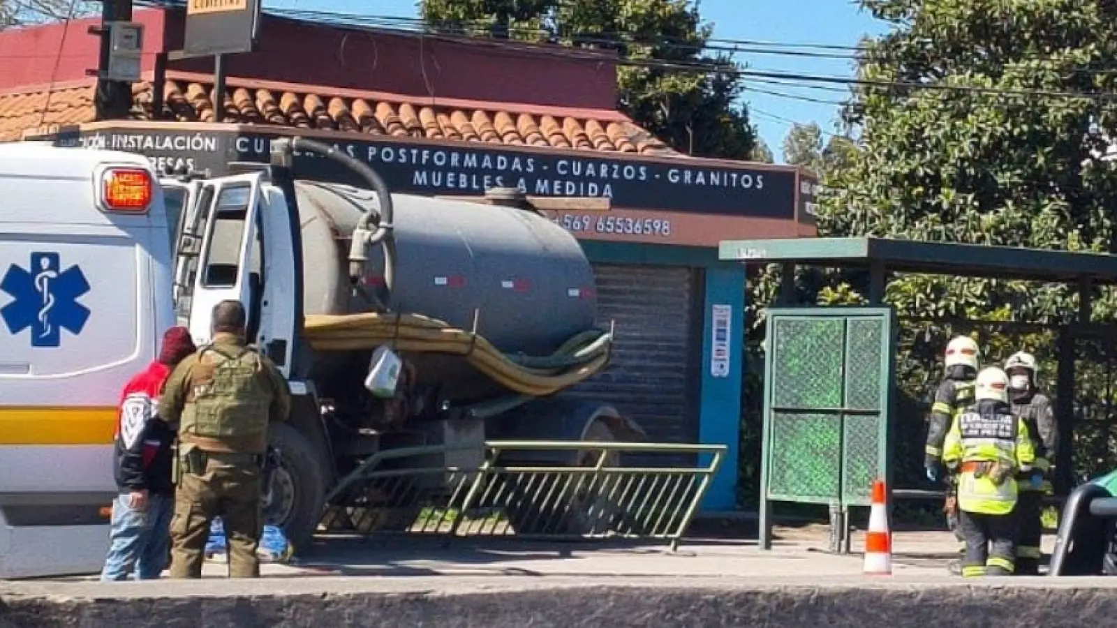 Tragedia en San Pedro de la Paz: hombre muere al intentar detener camión