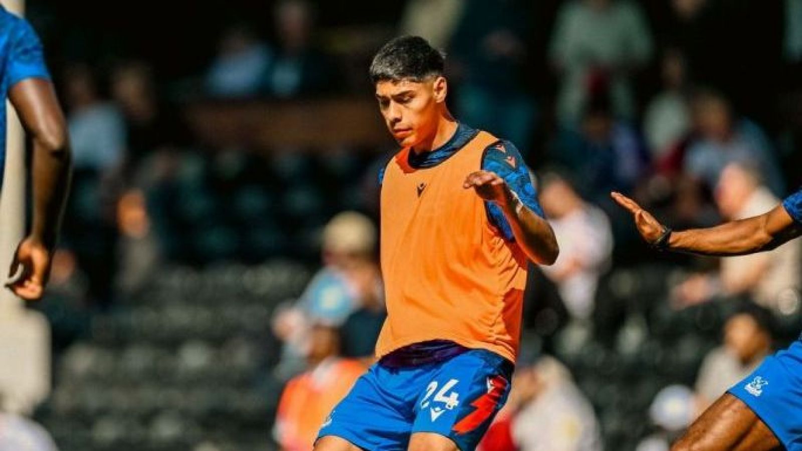 Debut triunfal en Inglaterra: Darío Osorio disputó sus primeros minutos en la Premier League
