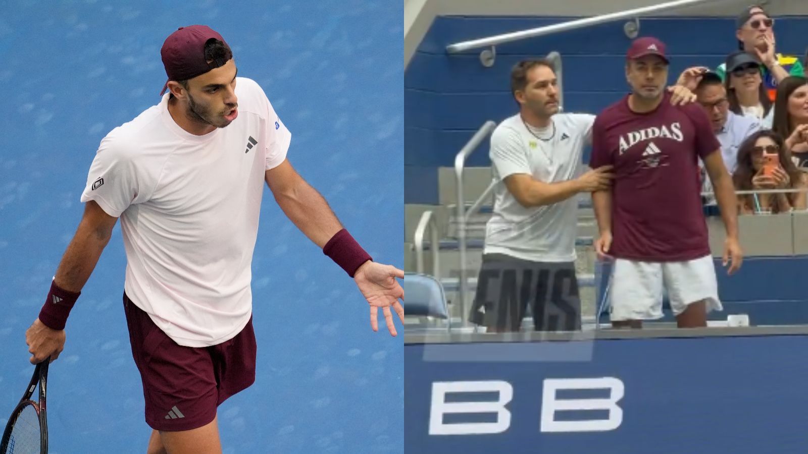 Acusan a Francisco Cerúndolo de "faltarle el respeto" a Nicolás Massú en pleno US Open
