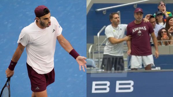 Acusan a Francisco Cerúndolo de "faltarle el respeto" a Nicolás Massú en pleno US Open
