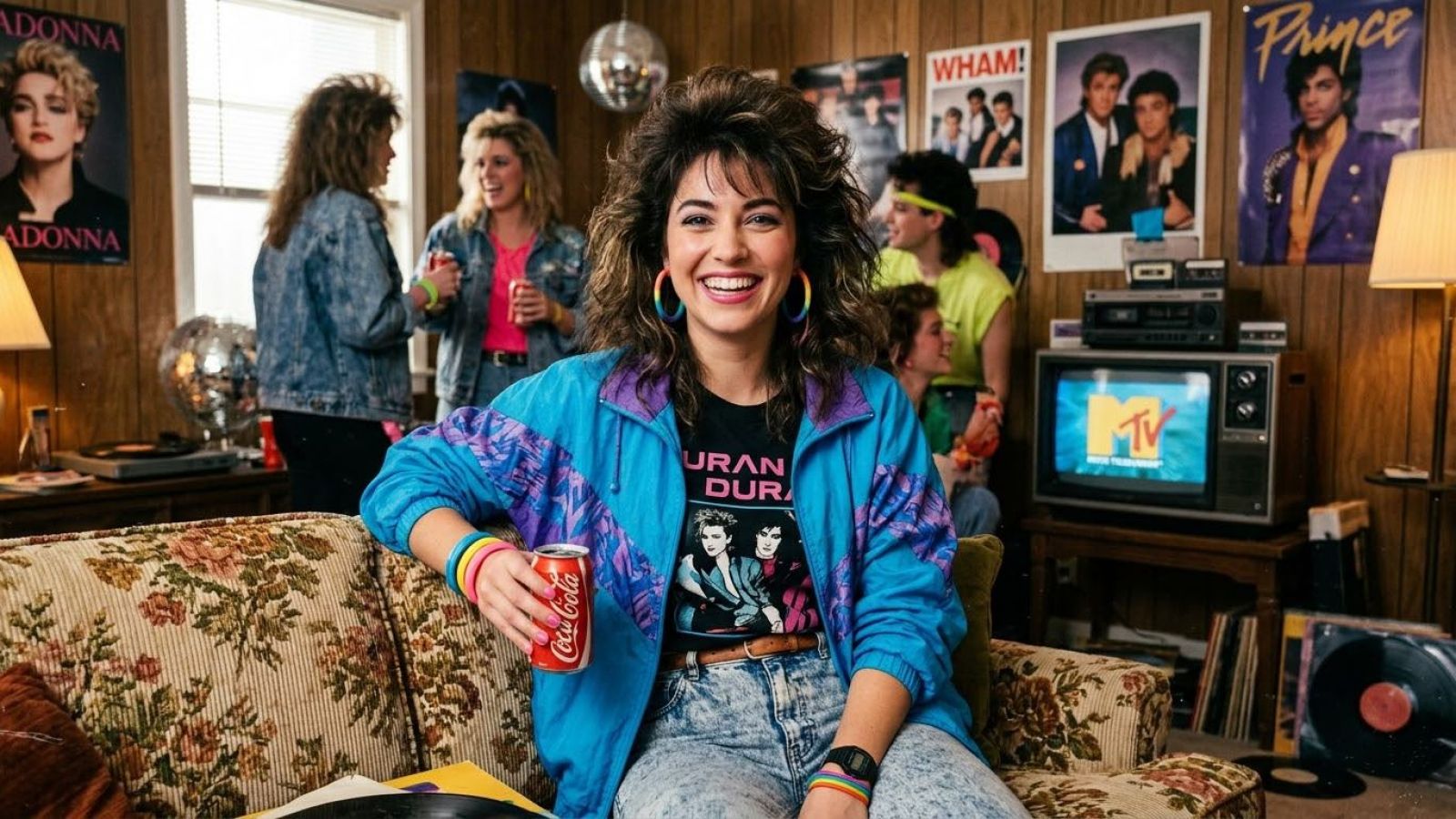 ¿Cómo te verías con el estilo de los 80?: Así puedes hacer el trend viral de fotos que arrasa en redes
