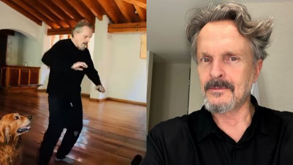 ¿Probabilidad de dúo?: Miguel Bosé reacciona con irónico video a viral presentación de Mauricio Pinilla
