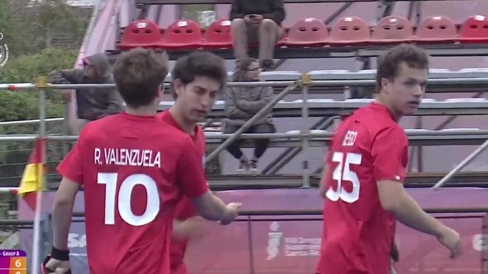 "Los Diablos" debutan con una contundente victoria por 7-0 sobre Perú
