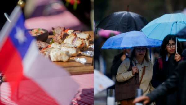 ¿Lluvia para Fiestas Patrias? Pronóstico cambia y anticipa precipitaciones en Santiago
