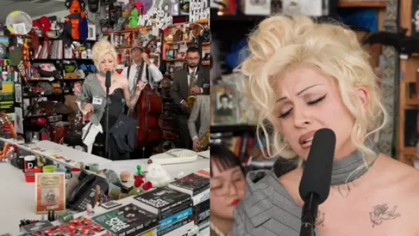Mon Laferte inaugura la temporada 2026 de Tiny Desk con una nueva sesión