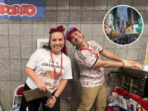 Fiestas Patrias llegan a Times Square: chilenos preparan tradicional esquinazo en Nueva York