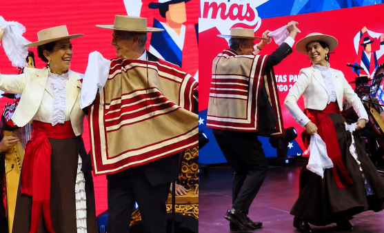 Kast debuta con su primer pie de cueca como Presidente en el Parque O’Higgins
