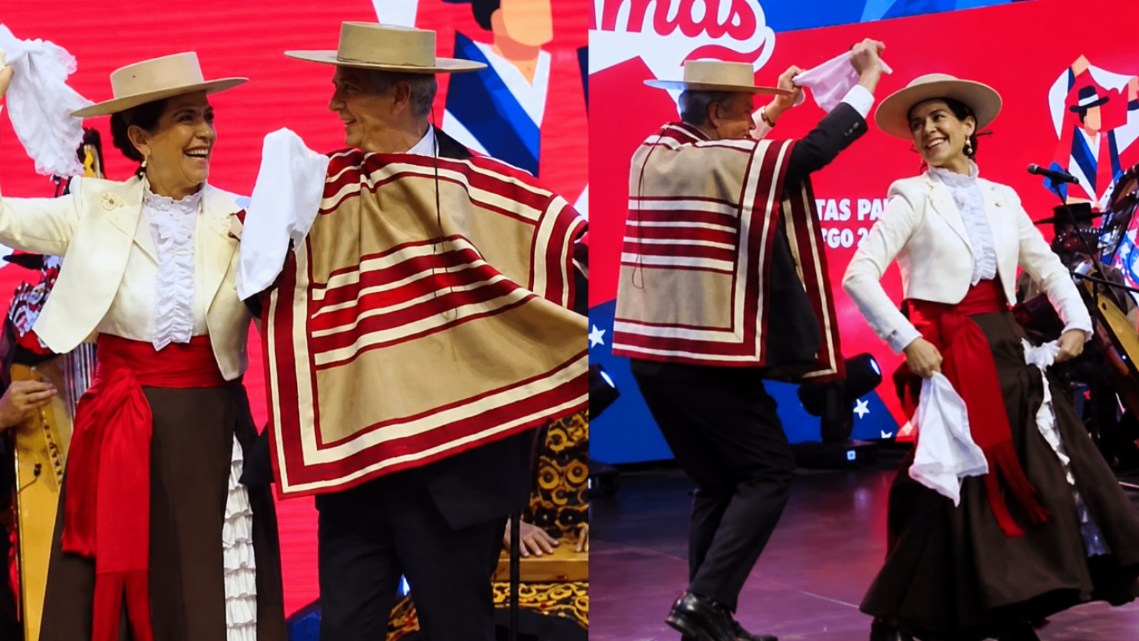Kast debuta con su primer pie de cueca como Presidente en el Parque O’Higgins
