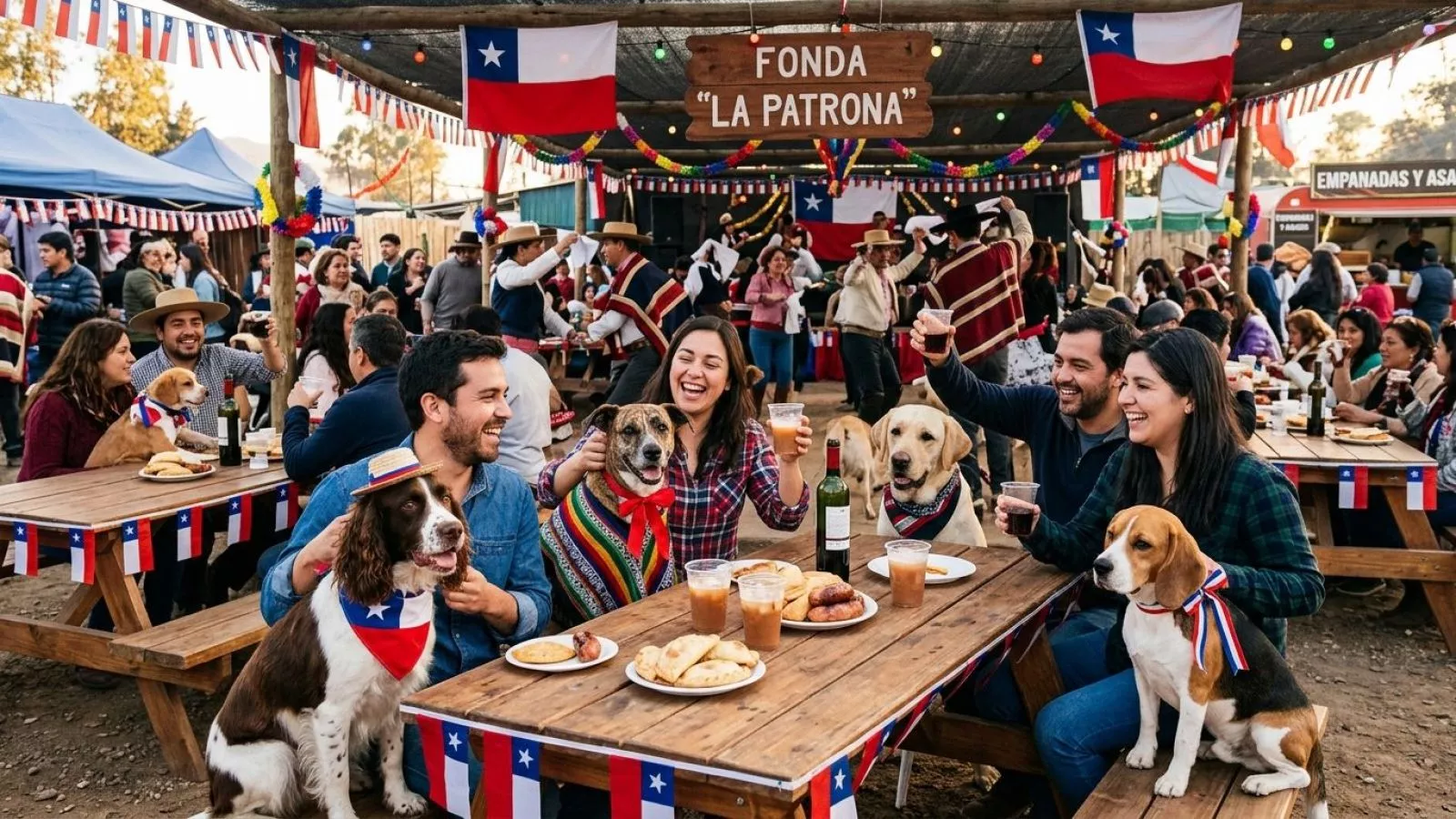 Fiestas Patrias: estos son los riesgos de llevar mascotas a fondas y celebraciones