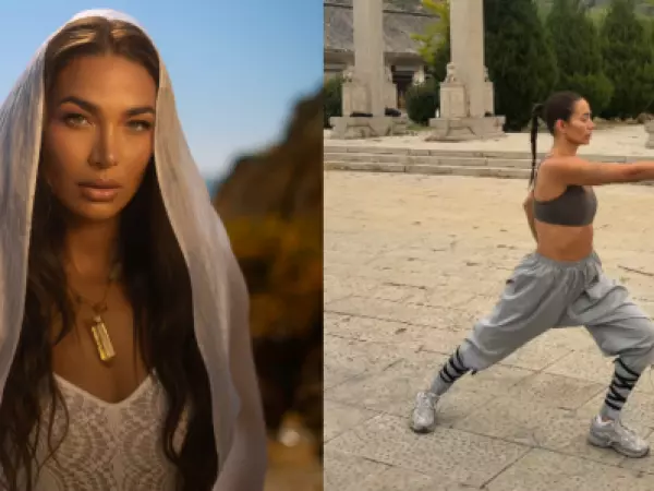 Lisandra Silva muestra su exigente entrenamiento shaolin: recibió golpes con un palo de madera