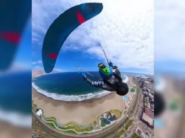 Parapentista muere en Iquique mientras ensayaba para exhibición de Fiestas Patrias