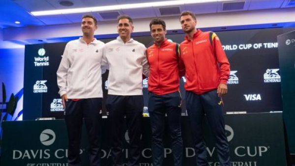 ¡Todo listo! Así quedó definido el orden de los partidos entre Chile y España por Copa Davis
