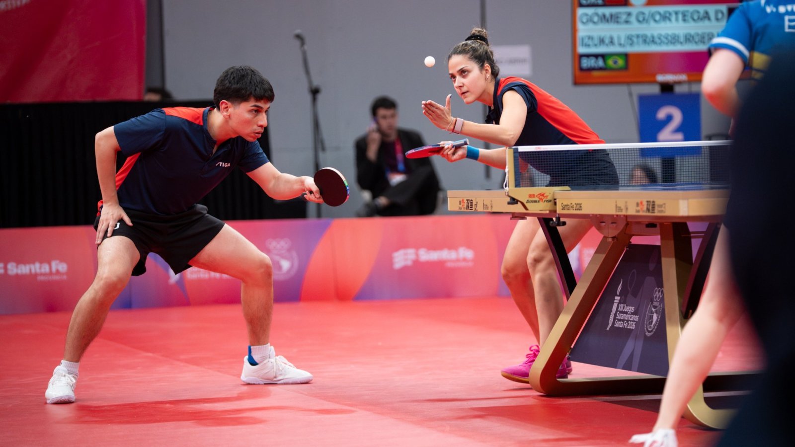 ¡Remontada de oro! Chile revierte un 0-2 ante Brasil y se corona en tenis de mesa mixto
