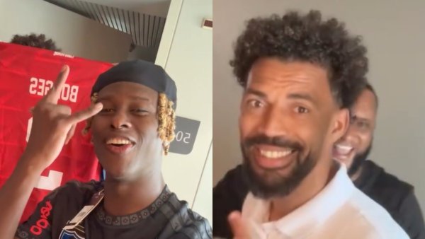 Vozinha desata la locura por Colo Colo en Cabo Verde: llevó camisetas para sus compañeros de selección