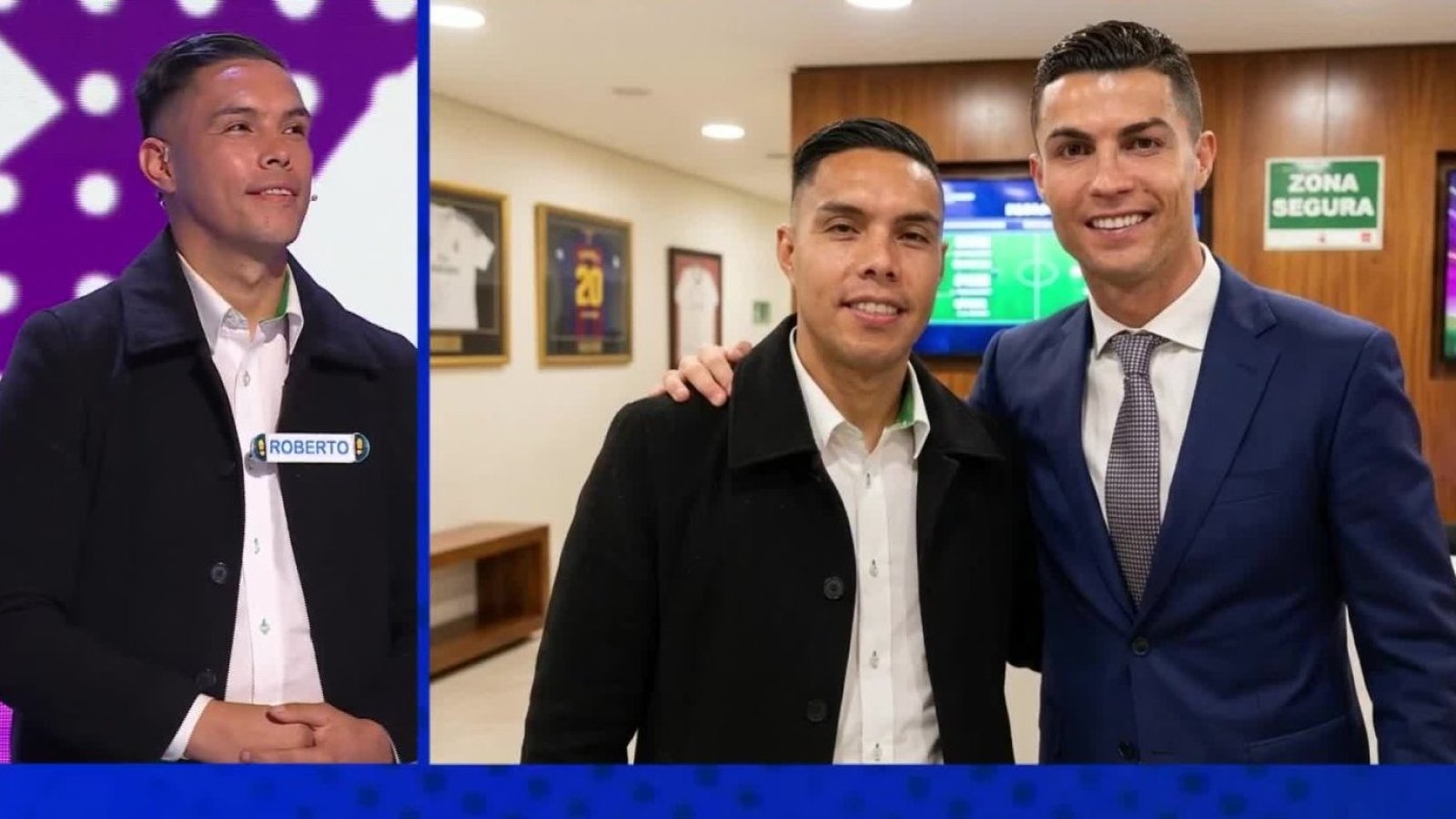 ¿Se parecen?: Roberto asegura ser el "doble" de Cristiano Ronaldo
