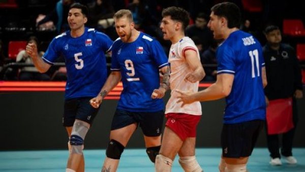 Sueña con la medalla: Chile derrota a Paraguay y avanza a las semifinales del voleibol masculino