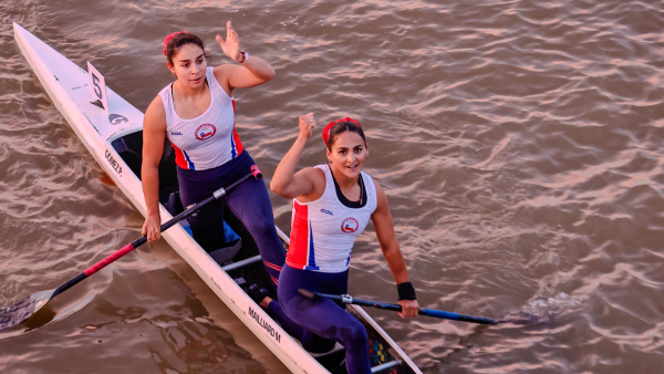 El canotaje lleva a Chile al podio: María José Mailliard y Paula Gómez logran oro en Suramericanos