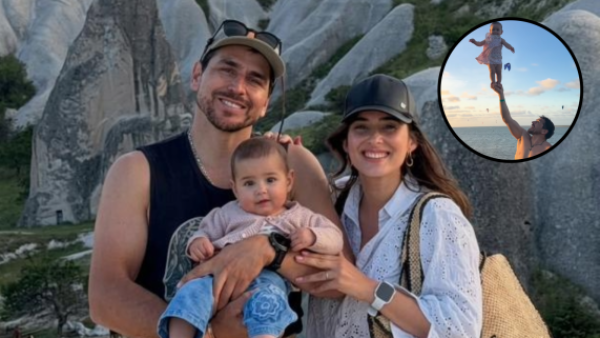 "Qué peligroso": La arriesgada maniobra de Pangal Andrade con su hija que desató un intenso debate en redes sociales
