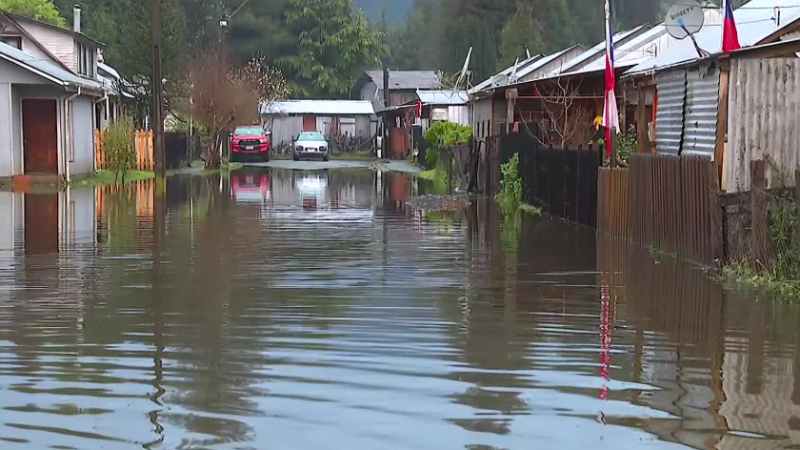 <p>Graves inundaciones por río atmosférico en el sur</p>
