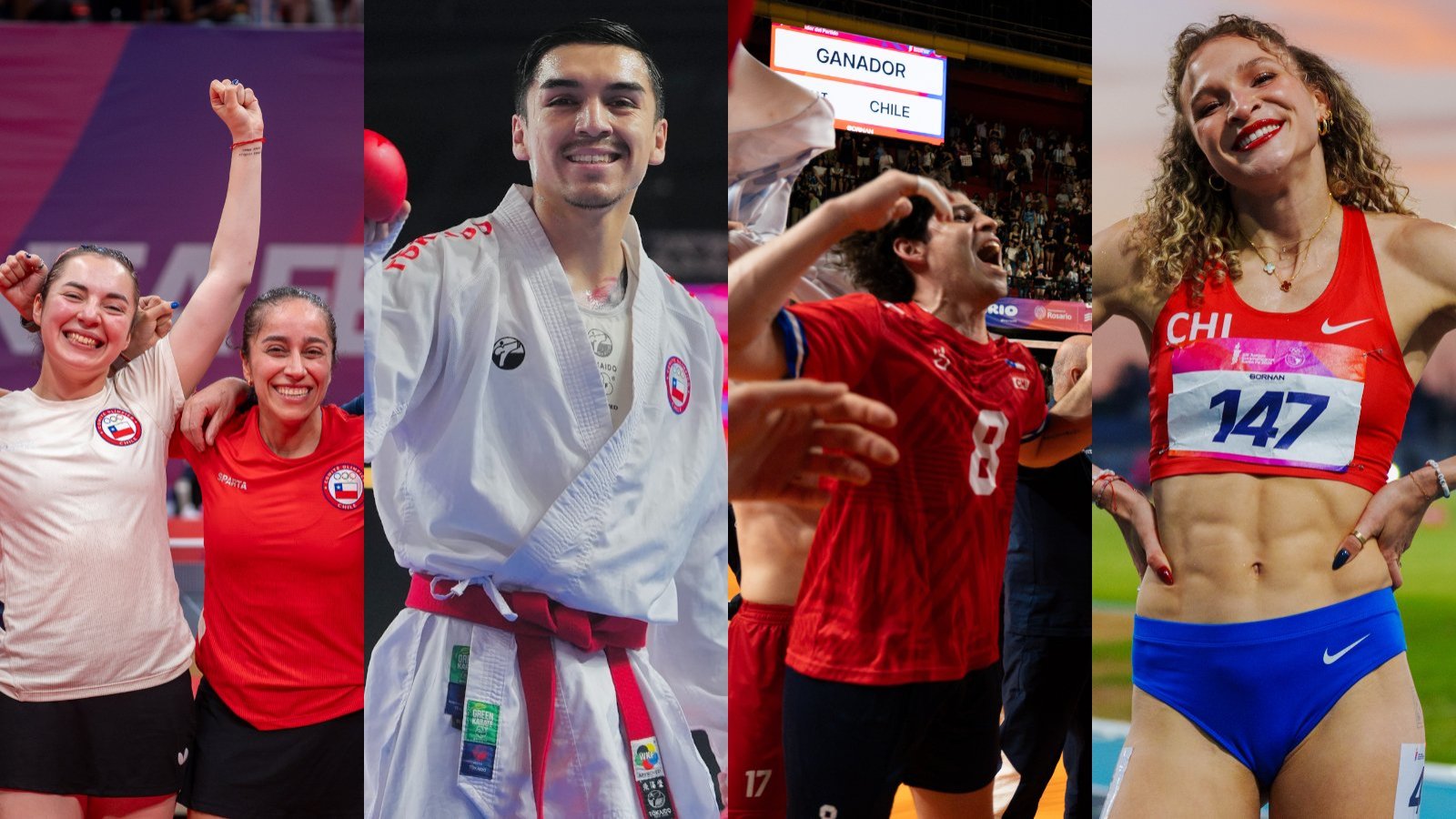 La mejor actuación fuera del país: Chile terminó cuarto en los Juegos Suramericanos 2026
