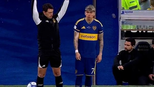Fue clave en la remontada: Carlos Palacios dio una asistencia en triunfazo de Boca Juniors