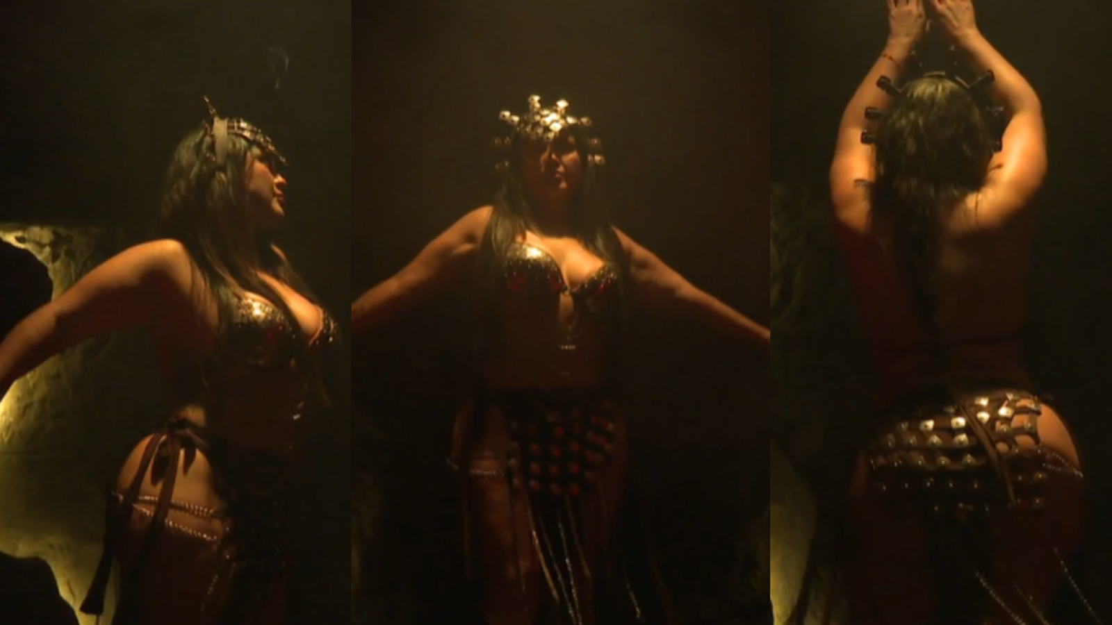 <p>La Monga: así fue la transformación de Pamela Leiva como la princesa Nadine en Fantasilandia</p>

