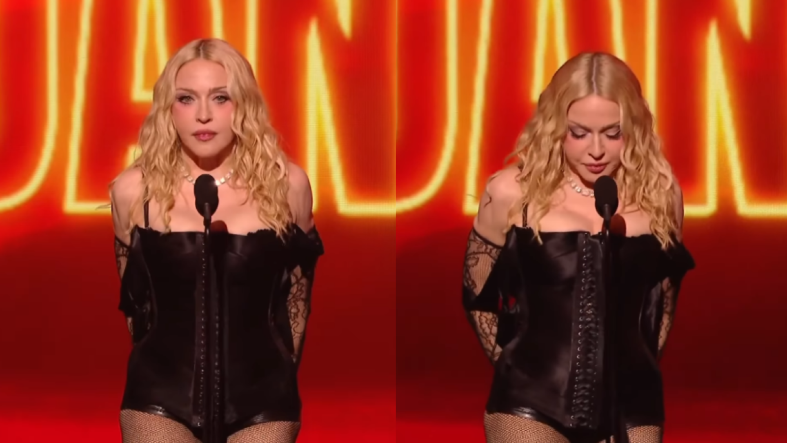 <p>Madonna sorprende en los MTV VMAs al olvidar por qué recibió uno de sus premios</p>
