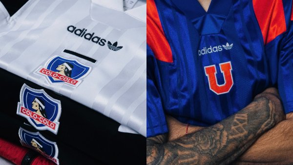 "Una locura" y "tomen mi dinero": Colo Colo y la U presentaron colección retro que enamoró a los hinchas