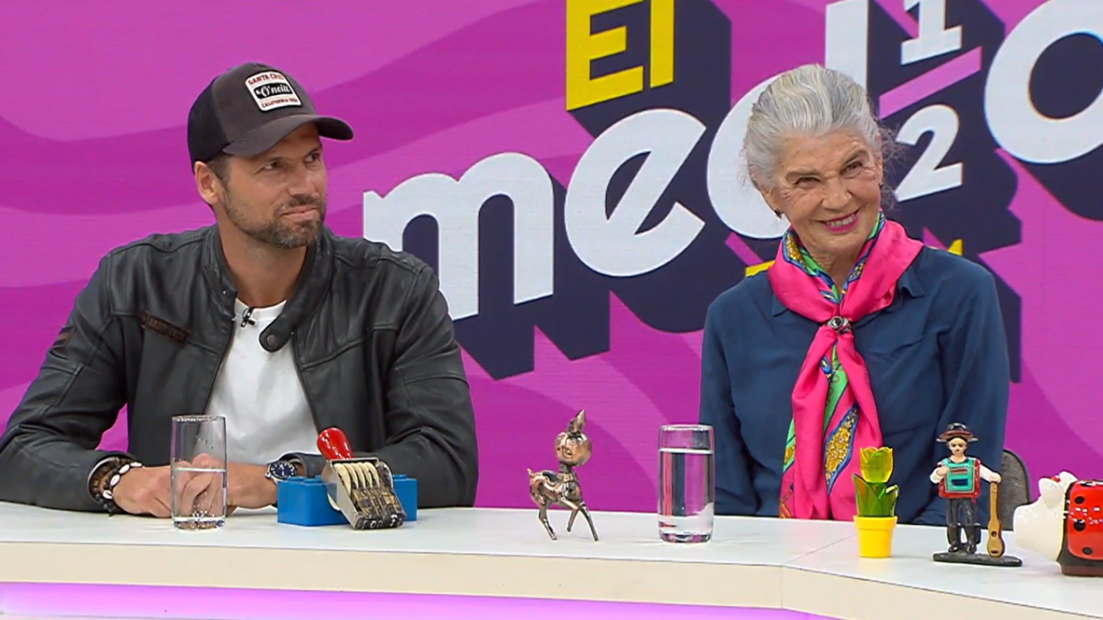 Una genial dupla en redes sociales: Consuelo Holzapfel visita "El Medio Día" junto a su hijo Damián
