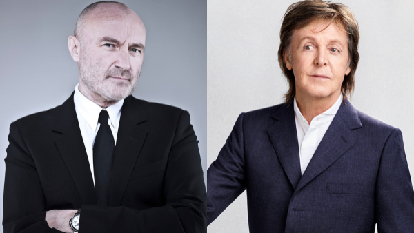 “Le pedí disculpas”: así se reconciliaron Paul McCartney y Phil Collins después de 20 años peleados