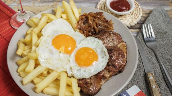 Bistec a lo pobre