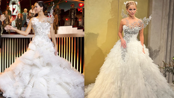 Mckenna Grace rinde homenaje a Katniss Everdeen luciendo su icónico "vestido de novia"