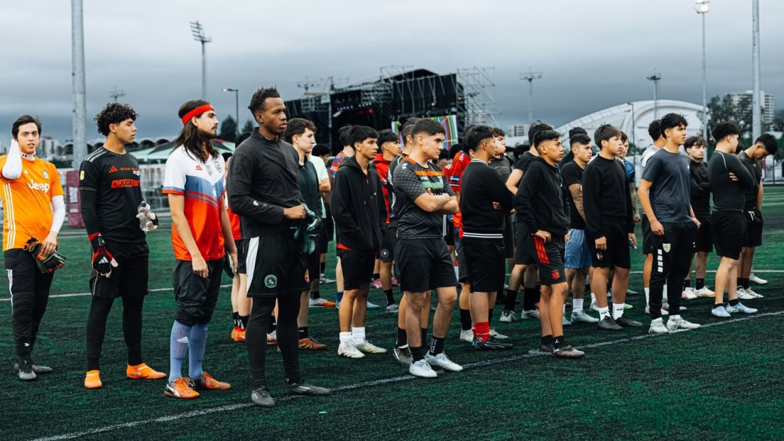 Santiago United Academy reunió a más de 100 jóvenes en busca de una oportunidad en el fútbol profesional
