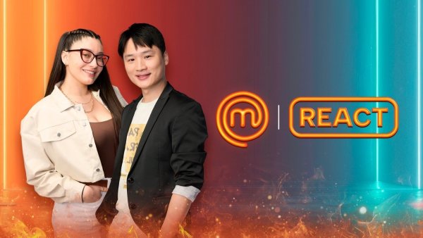 <p>Fran Medina y Yuhui en el React de MasterChef Chile</p>