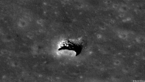 Hay un misterioso pozo en la Luna: Debajo podría esperar una cueva gigante