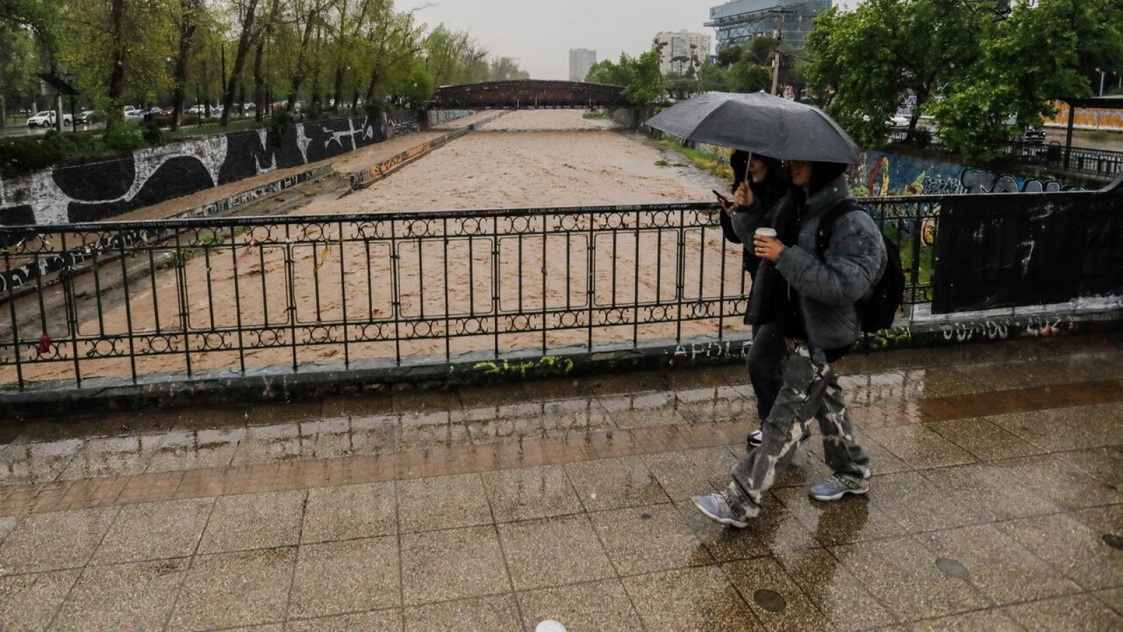 "Es harta lluvia, pero sí está parcelado": Preocupación por nuevas precipitaciones en la zona central
