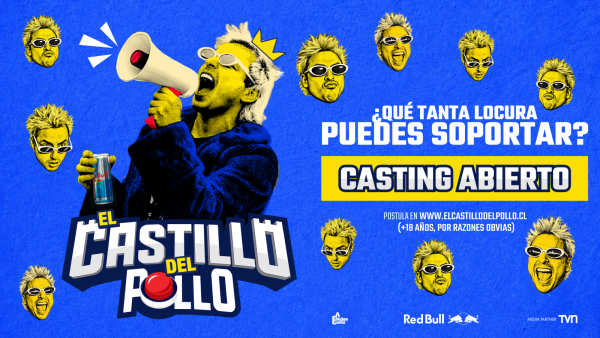 Con casting masivo y abierto en TVN: Pollo Castillo busca a 100 chilenos para participar en la competencia más absurda de su vida