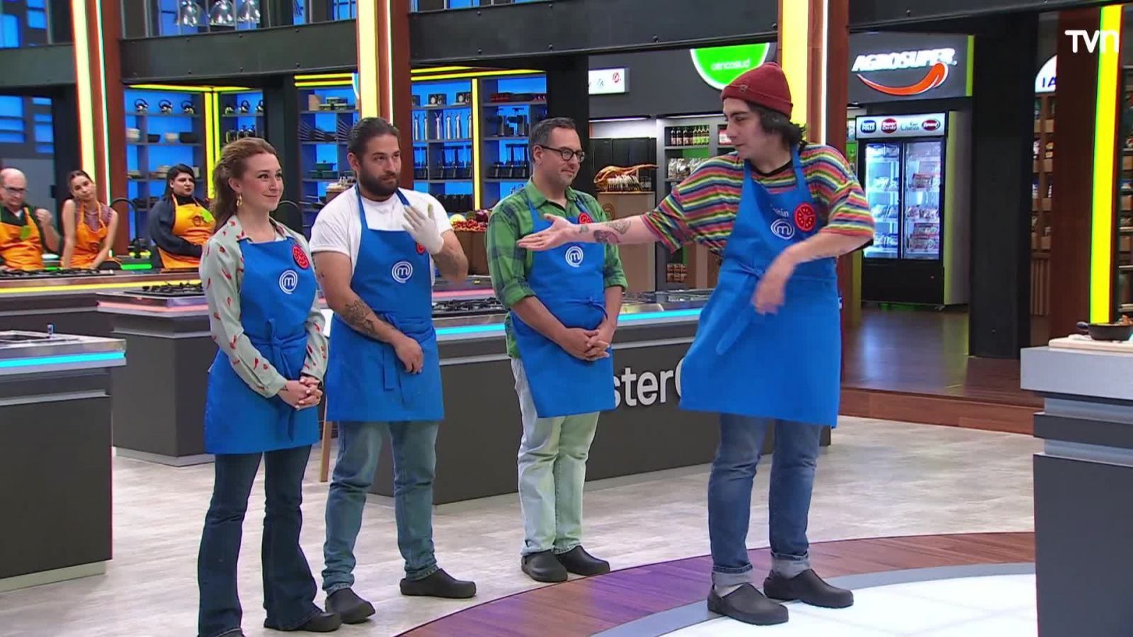 "La gringa chilena": El equipo azul presenta su hamburguesa
